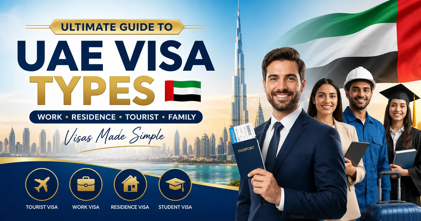 Ultimate Guide to UAE Visa Types & Application Process